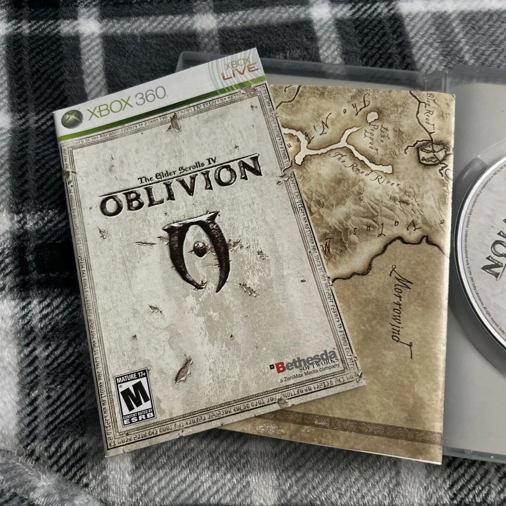 The Elder Scrolls IV: Oblivion (Xbox 360, 2008) Clean Tested Working